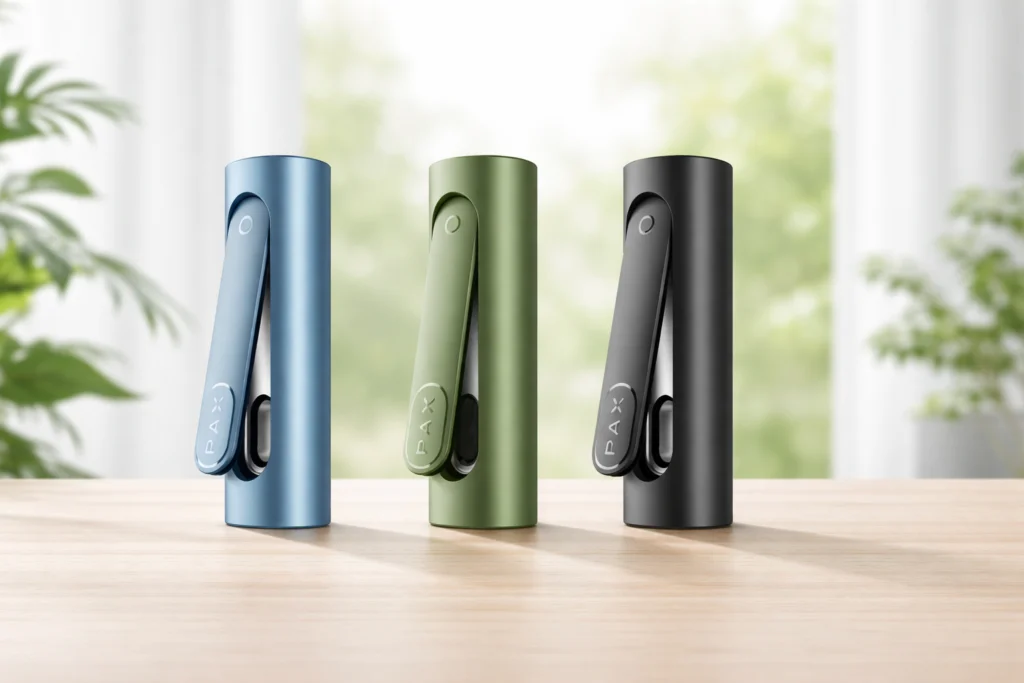 pax flow offers three color options